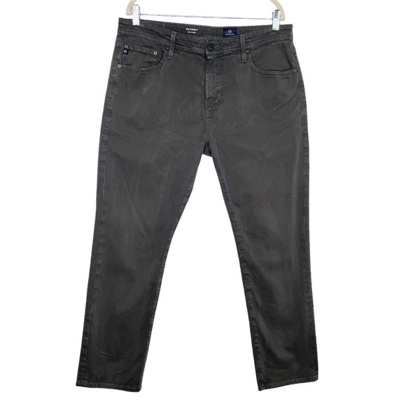 Ag Adriano Goldschmied Other - AG Everett Slim Straight Jeans Mens Size 36x30 Gray